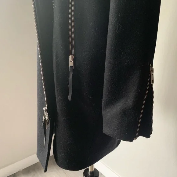 AllSaints Sharr Wool Coat - Picture 5 of 6